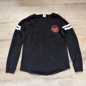 Victoria's Secret PINK Shirt Beach Tunic Open Back Long Sleeve Open Back XS